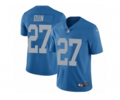 Youth Nike Detroit Lions #27 Glover Quin Vapor Untouchable Limited Blue Alternate NFL Jersey