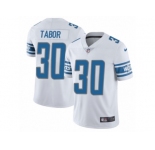 Youth Nike Detroit Lions #30 Teez Tabor Limited White Vapor Untouchable NFL Jersey