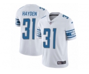 Youth Nike Detroit Lions #31 D.J. Hayden Limited White NFL Jersey