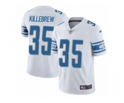 Youth Nike Detroit Lions #35 Miles Killebrew White Vapor Untouchable Limited Player NFL Jersey