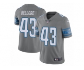 Youth Nike Detroit Lions #43 Nick Bellore Limited Steel Rush Vapor Untouchable NFL Jersey