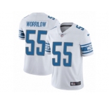 Youth Nike Detroit Lions #55 Paul Worrilow Limited White Vapor Untouchable NFL Jersey