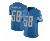 Youth Nike Detroit Lions #58 Paul Worrilow Blue Team Color Vapor Untouchable Limited Player NFL Jersey