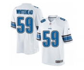 Youth Nike Detroit Lions #59 Tahir Whitehead Limited White NFL Jersey