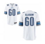 Youth Nike Detroit Lions #60 Graham Glasgow White NFL Jersey