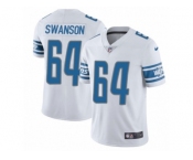 Youth Nike Detroit Lions #64 Travis Swanson Vapor Untouchable Limited White NFL Jersey