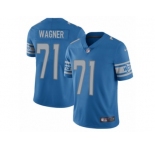 Youth Nike Detroit Lions #71 Ricky Wagner Limited Light Blue Team Color NFL Jersey