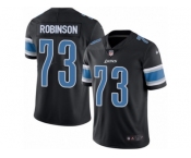 Youth Nike Detroit Lions #73 Greg Robinson Limited Black Rush NFL Jersey
