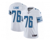 Youth Nike Detroit Lions #76 T.J. Lang Limited White NFL Jersey