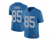 Youth Nike Detroit Lions #85 Eric Ebron Blue Throwback Stitched NFL Limited Jersey
