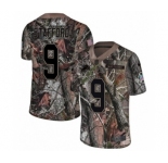 Youth Nike Detroit Lions #9 Matthew Stafford Limited Camo Rush Realtree NFL Jersey
