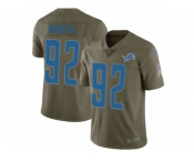 Youth Nike Detroit Lions #92 Haloti Ngata Limited Olive 2017 Salute to Service NFL Jersey