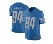 Youth Nike Detroit Lions #94 Ziggy Ansah Light Blue Team Color Stitched NFL Limited Jersey