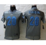 nike youth nfl jersey detroit lions #20 b.sanders grey[nike vapor]