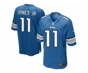 nike youth nfl jerseys detroit lions #11 marvin jones jr blue[nike]