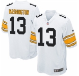 Men's Nike Pittsburgh Steelers #13 James Washington Game White NFL Jersey