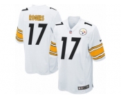 Men's Nike Pittsburgh Steelers #17 Eli Rogers Game White NFL Jersey