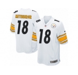 Men's Nike Pittsburgh Steelers #18 Zach Mettenberger Game White NFL Jersey
