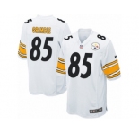 Men's Nike Pittsburgh Steelers #85 Xavier Grimble Game White NFL Jersey