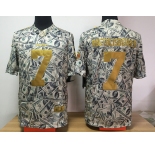Nike Pittsburgh Steelers #7 Ben Roethlisberger US Dollars Tyle(Game)