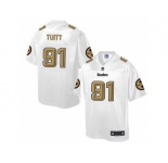 Nike Pittsburgh Steelers #91 Stephon Tuitt White Men's NFL Pro Line Fashion Game Jersey