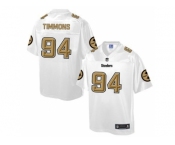 Nike Pittsburgh Steelers #94 Lawrence Timmons White Men's NFL Pro Line Fashion Game Jersey