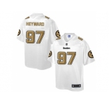Nike Pittsburgh Steelers #97 Cameron Heyward White Men's NFL Pro Line Fashion Game Jersey