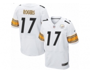 Men's Nike Pittsburgh Steelers #17 Eli Rogers Elite White NFL Jersey