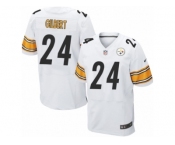 Men's Nike Pittsburgh Steelers #24 Justin Gilbert Elite White NFL Jersey