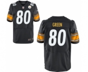 Men's Nike Pittsburgh Steelers #80 Ladarius Green Elite Black Team Color NFL Jersey