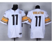 nike nfl jerseys pittsburgh steelers #11 wheaton white[Elite]