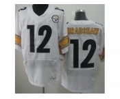 nike nfl jerseys pittsburgh steelers #12 bradshaw white[Elite]