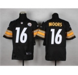nike nfl jerseys pittsburgh steelers #16 moore black[Elite]
