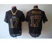 nike nfl jerseys pittsburgh steelers #17 wallace black[Elite lights out]