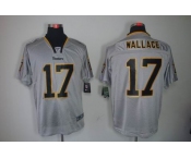 nike nfl jerseys pittsburgh steelers #17 wallace grey[Elite lights out]