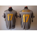 nike nfl jerseys pittsburgh steelers #17 wallace grey[Elite shadow]