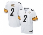 nike nfl jerseys pittsburgh steelers #2 vick white[Elite]