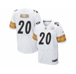 nike nfl jerseys pittsburgh steelers #20 will allen white(Elite)[allen]