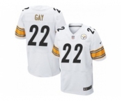 nike nfl jerseys pittsburgh steelers #22 william gay white(Elite)