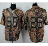 nike nfl jerseys pittsburgh steelers #26 bell camo[Elite]