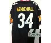 nike nfl jerseys pittsburgh steelers #34 mendenhall black[Elite signature]