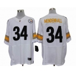 nike nfl jerseys pittsburgh steelers #34 mendenhall white[elite]
