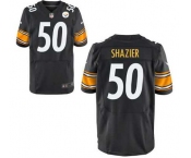 nike nfl jerseys pittsburgh steelers #50 shazier black[Elite]