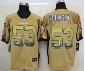 nike nfl jerseys pittsburgh steelers #53 maurkice pouncey gold[Elite drift fashion]