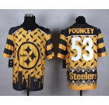 nike nfl jerseys pittsburgh steelers #53 pouncey [Elite Style Noble Fashion]