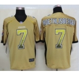 nike nfl jerseys pittsburgh steelers #7 ben roethlisberger gold[Elite drift fashion]