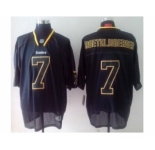 nike nfl jerseys pittsburgh steelers #7 roethlisberger black[Elite lights out]
