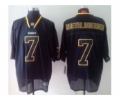 nike nfl jerseys pittsburgh steelers #7 roethlisberger black[Elite lights out]