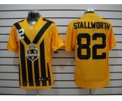 nike nfl jerseys pittsburgh steelers #82 stallworth throwback yellow-black 1933