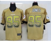 nike nfl jerseys pittsburgh steelers #95 jones gold[jones][Elite drift fashion]